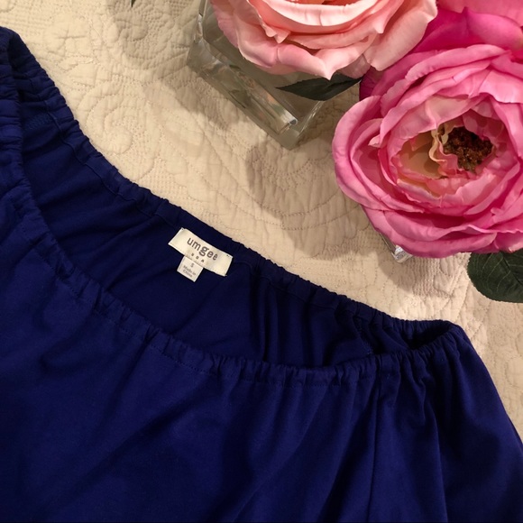 Umgee Boho Off Shoulder Top with Floral Embroidery - Picture 5 of 7